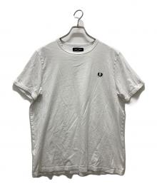 FRED PERRY（フレッドペリー）の古着「Ringer T-Shirt」｜ホワイト
