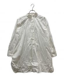 45R（フォーティファイブ・アール）の古着「チュニックシャツワンピース」｜ホワイト