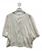 45Rフォーティファイブ・アール）の古着「ギマニットのボレロカーディガン」｜ホワイト