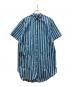 ACNE STUDIOS（アクネ ストゥディオス）の古着「ストライプシャツワンピース」｜ブルー