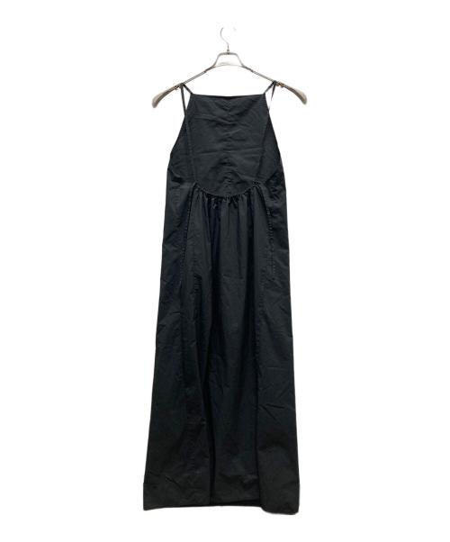 CITYSHOP（シティショップ）CITYSHOP (シティショップ) TYPEWRITER CAMI DRESS/ワンピース ブラック サイズ:38の古着・服飾アイテム