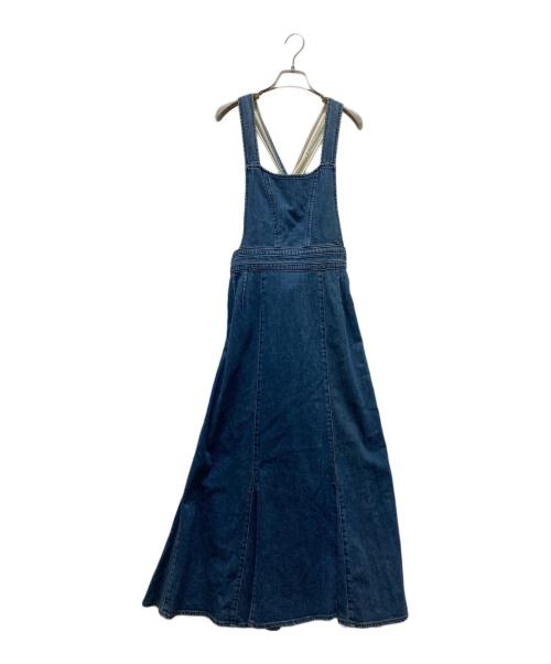 leur logette（ルールロジェット）leur logette (ルールロジェット) ノースリーブワンピース ブルー サイズ:1の古着・服飾アイテム