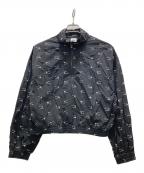 NIKEナイキ）の古着「AOP MOD クロップウーブンジャケット」｜ブラック