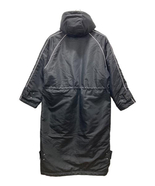 CLOT（クロット）CLOT (クロット) LACOSTE (ラコステ) リバーシブルロングコート ブラック サイズ:Mの古着・服飾アイテム