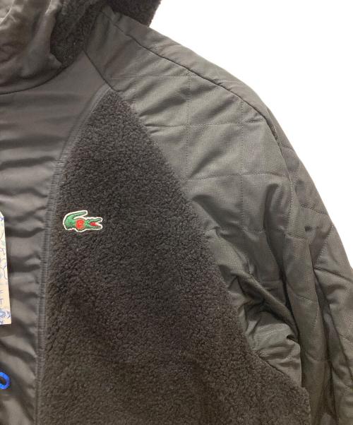 CLOT（クロット）CLOT (クロット) LACOSTE (ラコステ) リバーシブルロングコート ブラック サイズ:Mの古着・服飾アイテム