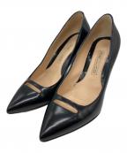 PELLICOペリーコ）の古着「ヒールパンプス」｜ブラック