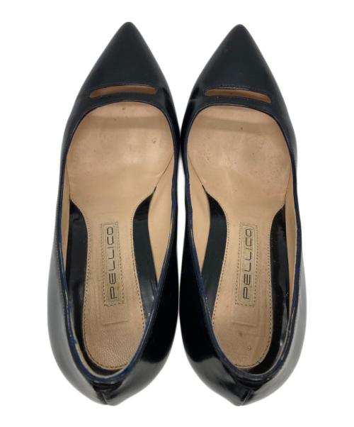 PELLICO（ペリーコ）PELLICO (ペリーコ) ヒールパンプス ブラック サイズ:34の古着・服飾アイテム