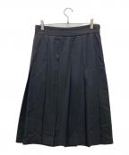 COMME des GARCONS GIRLコムデギャルソンガール）の古着「プリーツスカート」｜ブラック