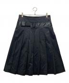 COMME des GARCONSコムデギャルソン）の古着「プリーツスカート」｜ブラック