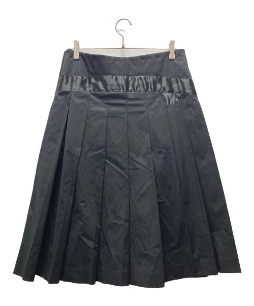 COMME des GARCONS（コムデギャルソン）COMME des GARCONS (コムデギャルソン) プリーツスカート ブラック サイズ:Mの古着・服飾アイテム