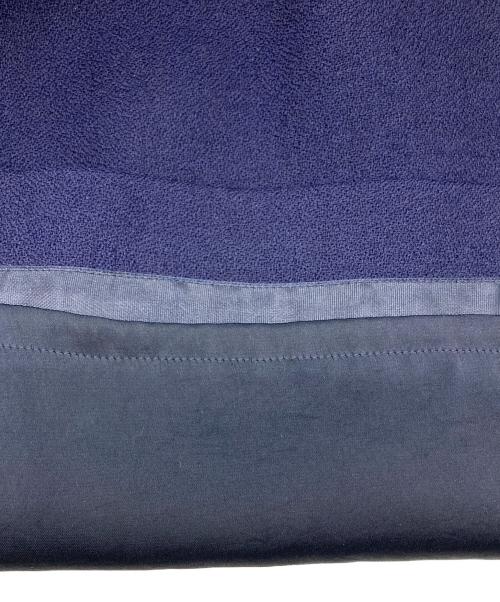 mina perhonen（ミナ ペルホネン）mina perhonen (ミナ ペルホネン) フレアスリーブワンピース ネイビー サイズ:38の古着・服飾アイテム