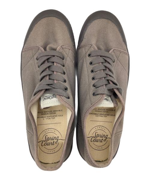 Spring court（スプリングコート）Spring court (スプリングコート) ローカットスニーカー ブラウン サイズ:25の古着・服飾アイテム