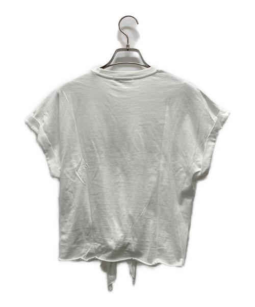 MSGM（エムエスジーエム）MSGM (エムエスジーエム) キッズ ロゴカットソー ホワイト サイズ:36の古着・服飾アイテム