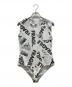 MM6 Maison Margielaエムエムシックスメゾンマルジェラ）の古着「キッズ ボディースーツ」｜ホワイト