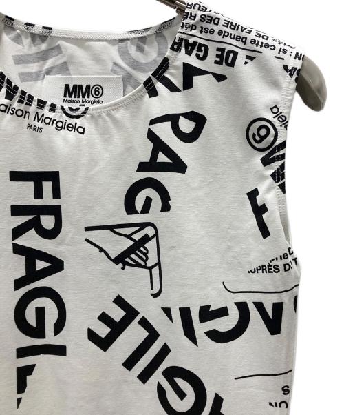 MM6 Maison Margiela（エムエムシックスメゾンマルジェラ）MM6 Maison Margiela (エムエムシックスメゾンマルジェラ) キッズ ボディースーツ ホワイト サイズ:16の古着・服飾アイテム
