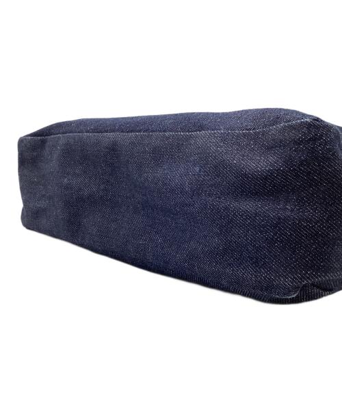 A.P.C.（アーペーセー）A.P.C. (アーペーセー) デニムロゴトートバッグ ネイビーの古着・服飾アイテム