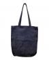 A.P.C. (アーペーセー) デニムロゴトートバッグ ネイビー：5000円