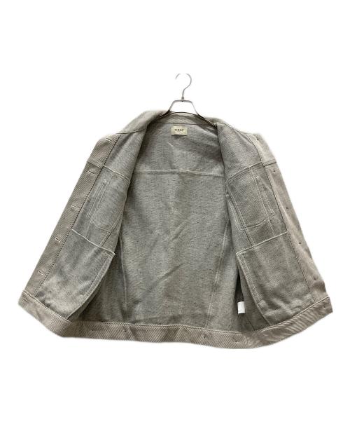 SERGE de bleu（サージ デ ブルー）SERGE de bleu (サージ デ ブルー) BIG G-JACKET グレー サイズ:Fの古着・服飾アイテム