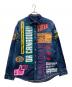 DSQUARED2（ディースクエアード）の古着「プリントデニムシャツ」｜ブルー