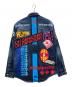 DSQUARED2 (ディースクエアード) プリントデニムシャツ ブルー サイズ:44：14000円