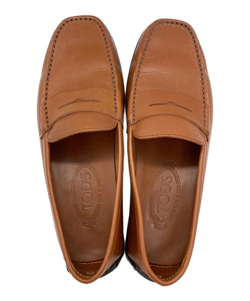TOD'S（トッズ）TOD'S (トッズ) ドライビングシューズ ブラウン サイズ:5 1/2の古着・服飾アイテム