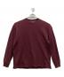 LACOSTE（ラコステ）の古着「ワッフル ロングスリーブカットソー」｜ボルドー