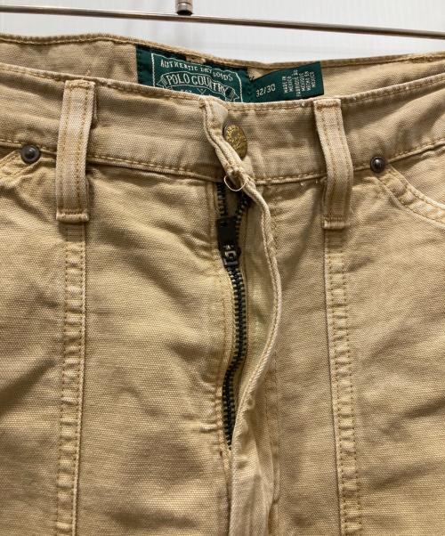 POLO COUNTRY（ポロカントリー）POLO COUNTRY (ポロカントリー) 復刻 ダブルニーペインターパンツ ベージュ サイズ:32の古着・服飾アイテム