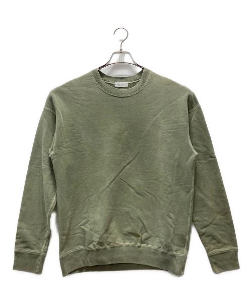 JOHN ELLIOTT（ジョン エリオット）JOHN ELLIOTT (ジョン エリオット) MARBLED CREW 黄緑 サイズ:3の古着・服飾アイテム