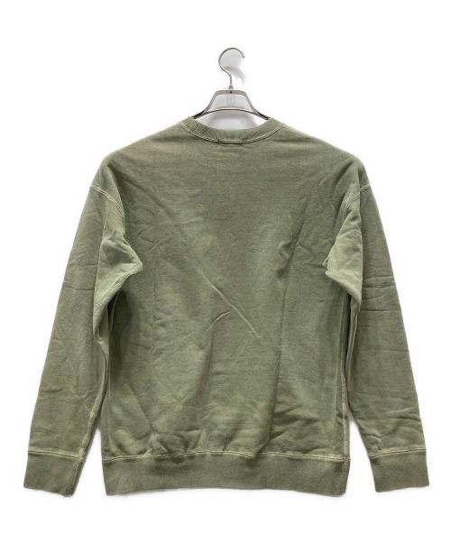 JOHN ELLIOTT（ジョン エリオット）JOHN ELLIOTT (ジョン エリオット) MARBLED CREW 黄緑 サイズ:3の古着・服飾アイテム