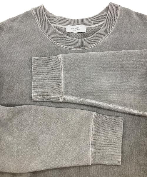 JOHN ELLIOTT（ジョン エリオット）JOHN ELLIOTT (ジョン エリオット) MARBLED CREW グレー サイズ:3の古着・服飾アイテム