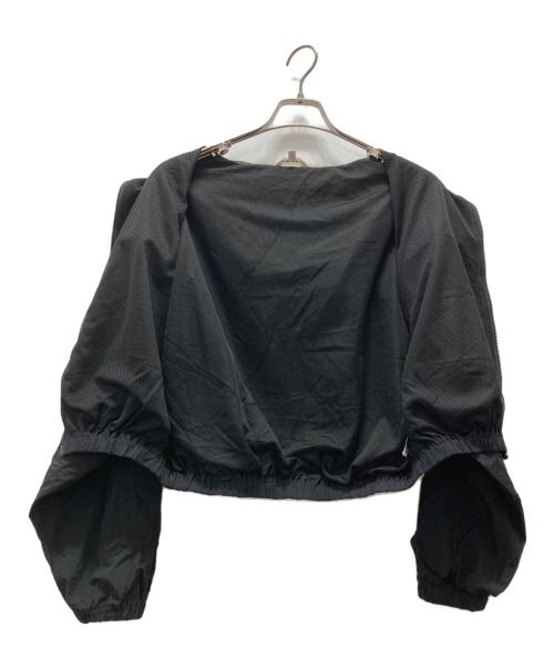 moussy（マウジー）moussy (マウジー) CURVED LINE ジャケット ブラック サイズ:Fの古着・服飾アイテム