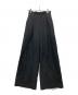 UNITED TOKYO（ユナイテッドトーキョー）の古着「ウールワンタックワイドパンツ」｜ブラック