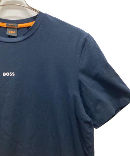 BOSS（ボス）BOSS (ボス) リラックスフィットTシャツ ネイビー サイズ:Lの古着・服飾アイテム