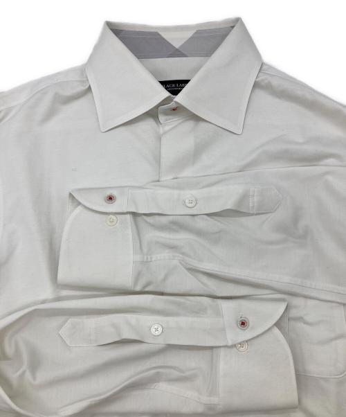 BLACK LABEL CRESTBRIDGE（ブラックレーベル クレストブリッジ）BLACK LABEL CRESTBRIDGE (ブラックレーベル クレストブリッジ) MIYUKIジャージソリッドセミワイドシャツ ホワイト サイズ:Mの古着・服飾アイテム