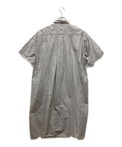 DANTON（ダントン）DANTON (ダントン) P.O DRESS S/S ワンピース グレー サイズ:36の古着・服飾アイテム
