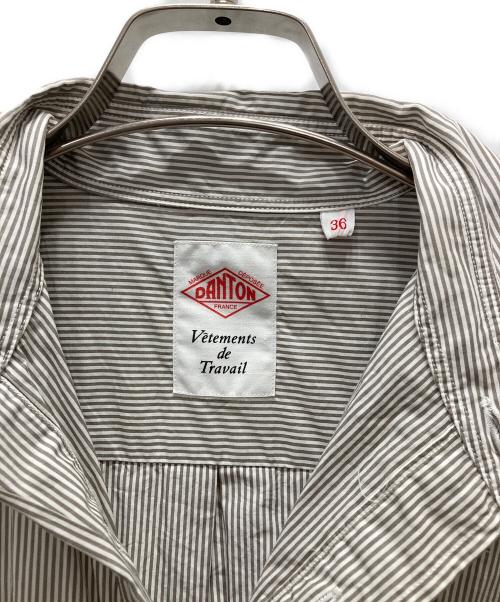 DANTON（ダントン）DANTON (ダントン) P.O DRESS S/S ワンピース グレー サイズ:36の古着・服飾アイテム