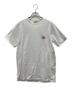 maison kitsune（メゾンキツネ）の古着「ワッペンTシャツ」｜ホワイト