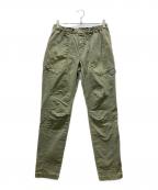 KITHキス）の古着「ロゴワッペンベイカーパンツ」｜グリーン