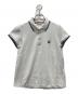 MONCLER（モンクレール）の古着「ラインデザインワッペンポロシャツ」｜ホワイト