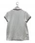 MONCLER (モンクレール) ラインデザインワッペンポロシャツ ホワイト サイズ:S：7000円