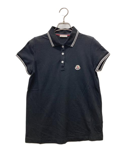 MONCLER（モンクレール）MONCLER (モンクレール) MAGLIA POLO MANICA CORTA ブラック サイズ:Sの古着・服飾アイテム