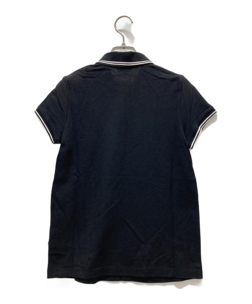 MONCLER（モンクレール）MONCLER (モンクレール) MAGLIA POLO MANICA CORTA ブラック サイズ:Sの古着・服飾アイテム
