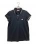 MONCLER（モンクレール）の古着「MAGLIA POLO MANICA CORTA」｜ブラック