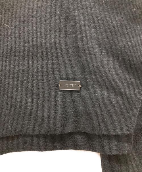 FOXEY（フォクシー）FOXEY (フォクシー) グレースウールクルーネックセーター ブラック サイズ:38の古着・服飾アイテム