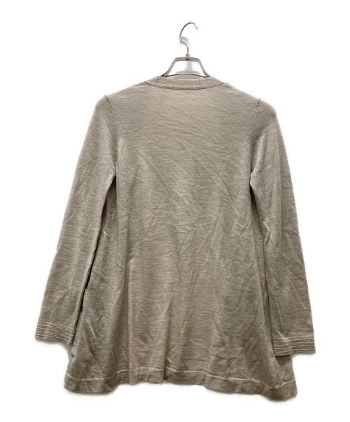 FOXEY（フォクシー）FOXEY (フォクシー) ロングカーディガン ベージュ サイズ:表記無しの古着・服飾アイテム