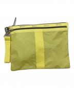 LeSportsac×大草直子レスポートサック×大草直子）の古着「マルチポーチセット」｜イエロー