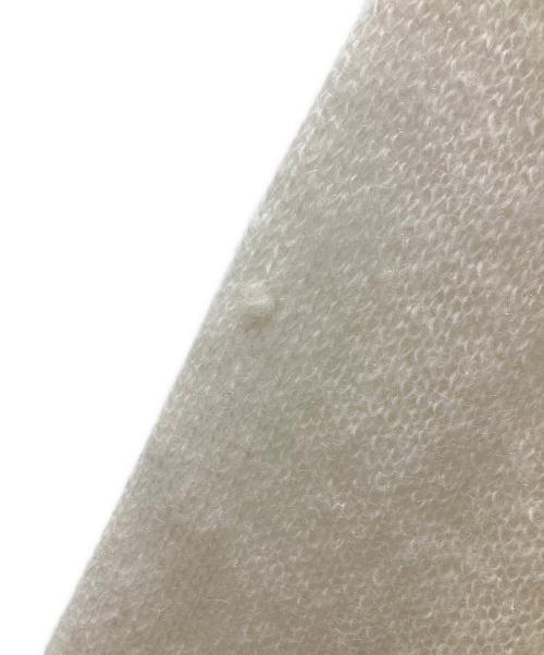 45R（フォーティファイブ・アール）45R (フォーティファイブ・アール) アルパカニットカーディガン ホワイト サイズ:3の古着・服飾アイテム