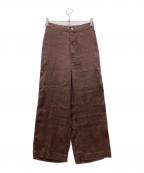 45Rフォーティファイブ・アール）の古着「リネン混パンツ」｜ブラウン