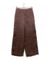 45R（フォーティファイブ・アール）の古着「リネン混パンツ」｜ブラウン