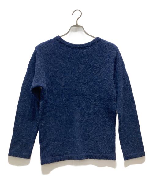 45R（フォーティファイブ・アール）45R (フォーティファイブ・アール) クルーネックニット ネイビー サイズ:2の古着・服飾アイテム